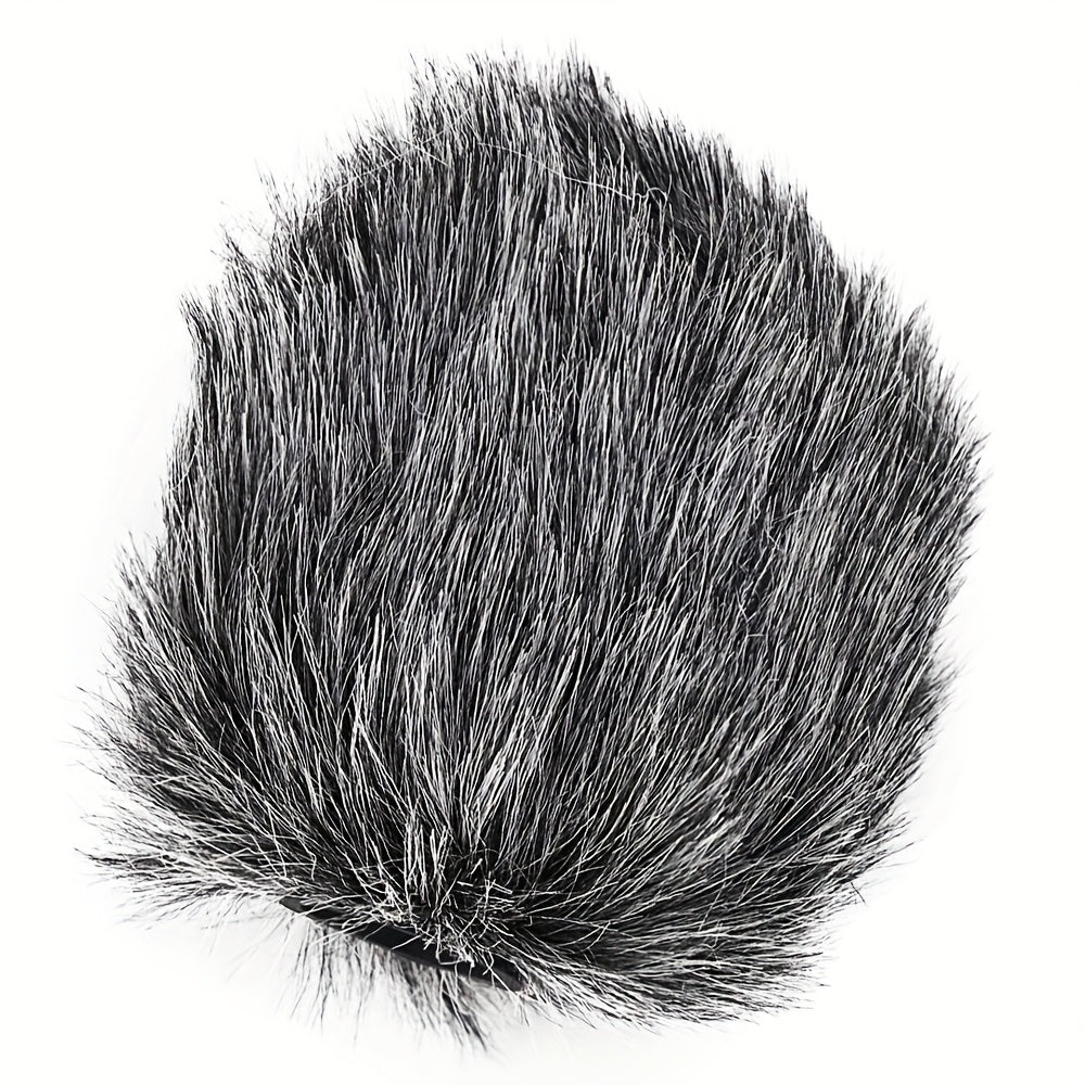 Parasol Esponjoso para Micrófono de Cámara, Filtro Pop para Micrófono de Video, Protector de Viento para Grabación, Podcast, Streaming, Esenciales para Streaming | Parasol de Peluche | Construcción Duradera, Protector de Pantalla de Viento