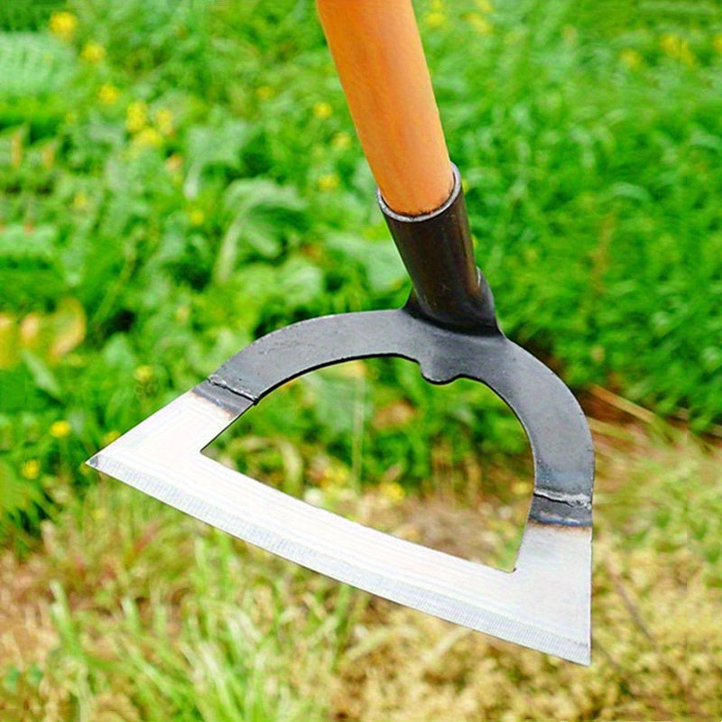 Pala de acero de alta resistencia - Herramienta agrícola para ahorrar trabajo en la eliminación de malezas y la descompactación del suelo, pala de jardín manual para la eficiente extracción de raíces y aéreo, herramientas de jardinería ergonómicas | Herr
