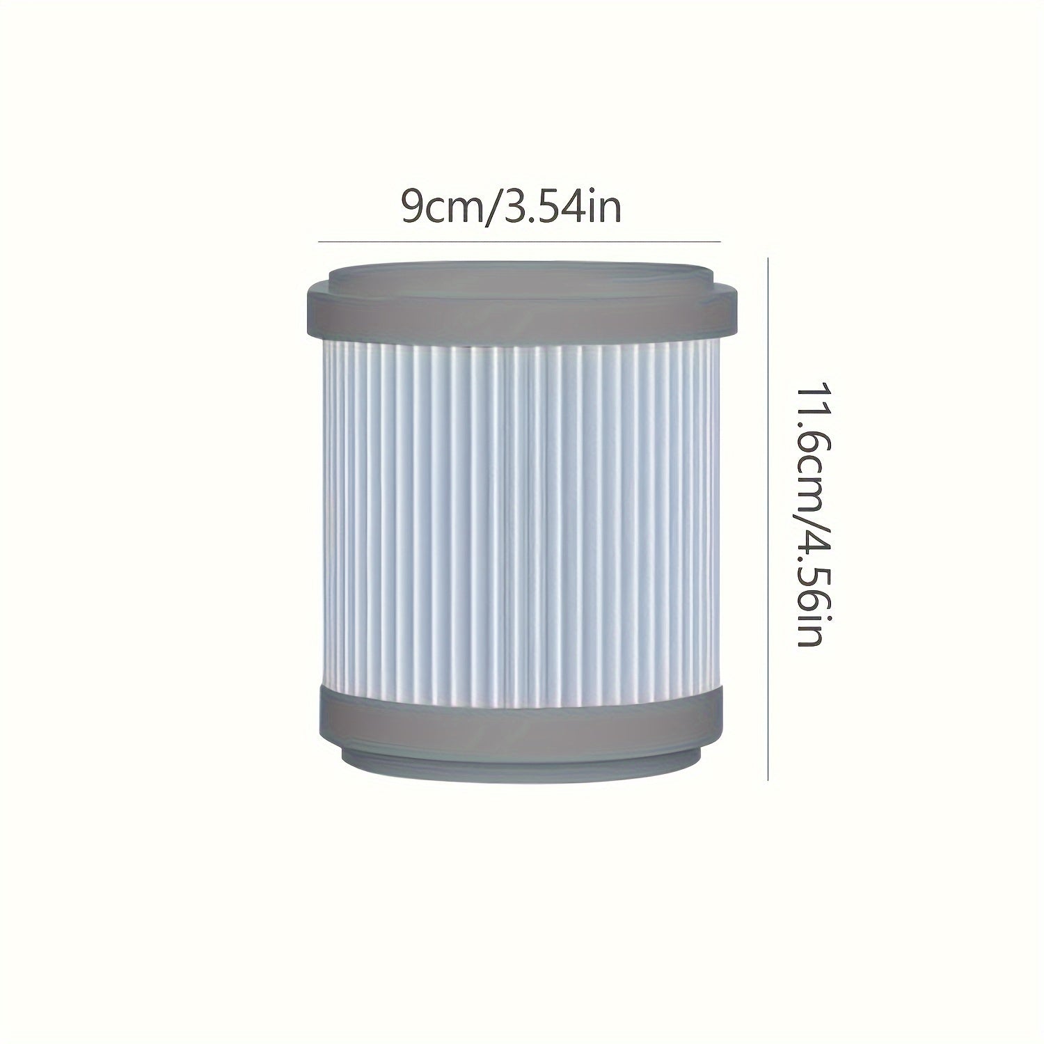 2pcs Elementos de Filtro de Purificador de Aire de Alta Eficiencia, Compatibles con EJ-JHQ01 - Construcción de Plástico Duradero, Diseño Estriado para una Filtración Mejorada, Ideal para Uso en Hogar y Oficina, Purificadores de Aire para el Hogar