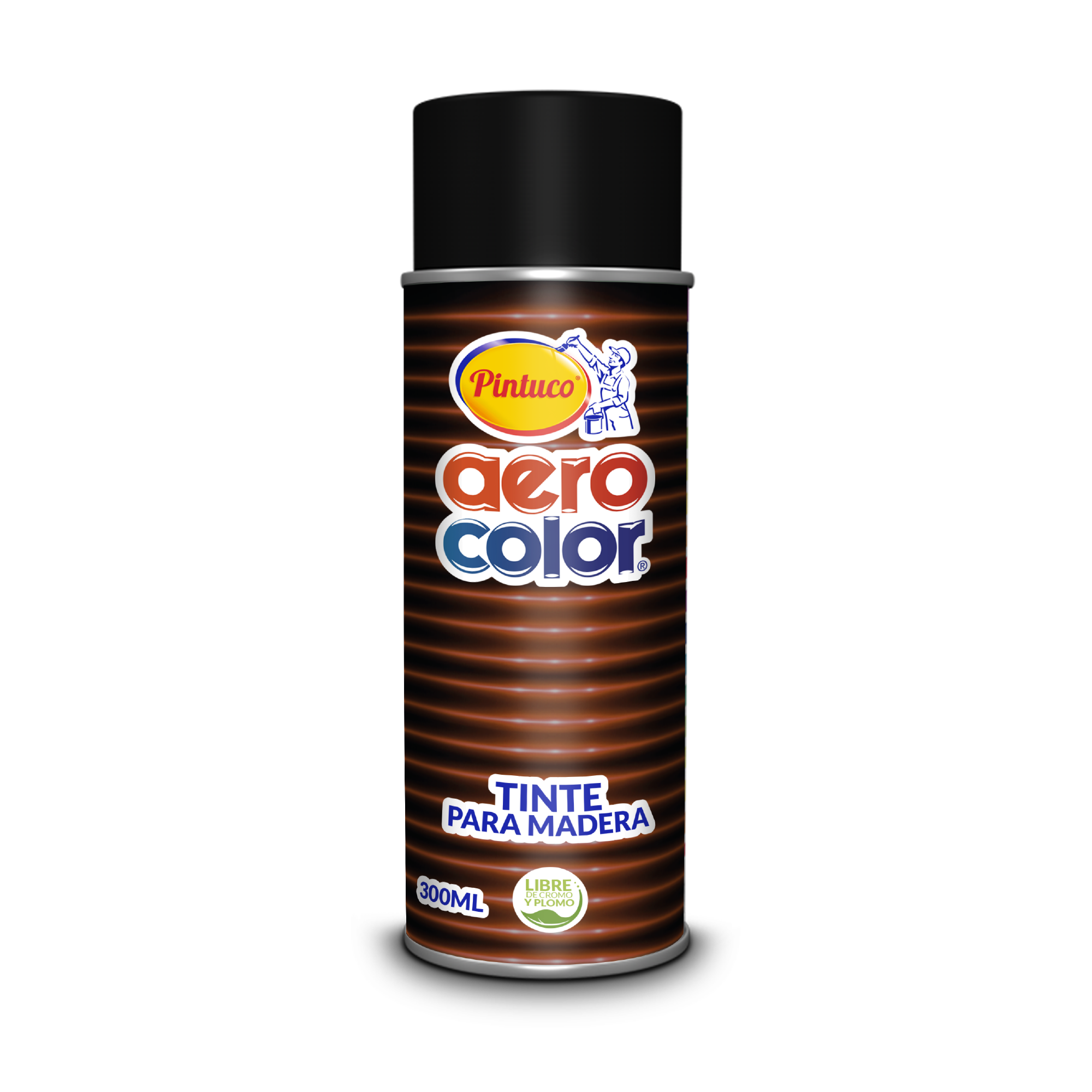 AEROSOL AEROCOLOR MADERA CAOBA 300ML
