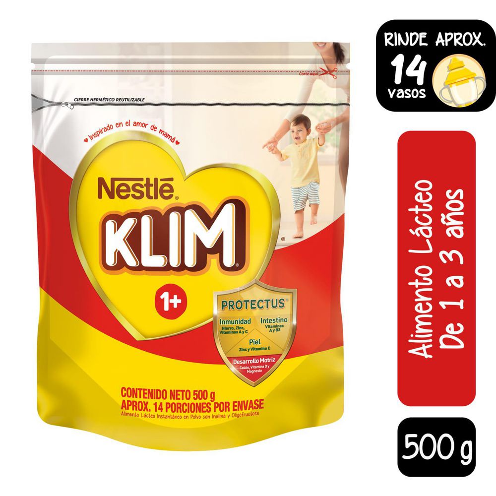 ALIMENTO LACTEO KLIM 500G 1-3