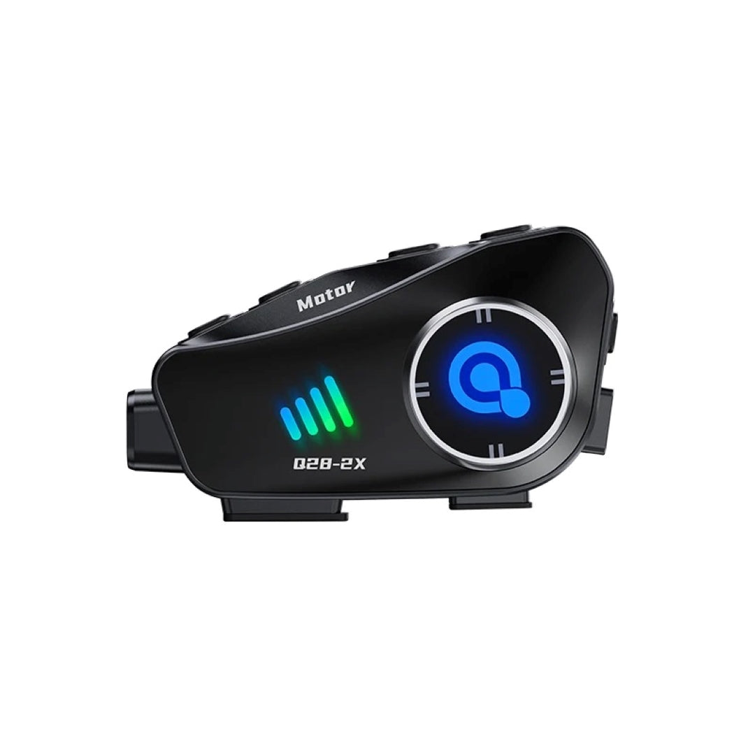 Intercomunicador Para Casco De Moto Con Cámara Q28-2X