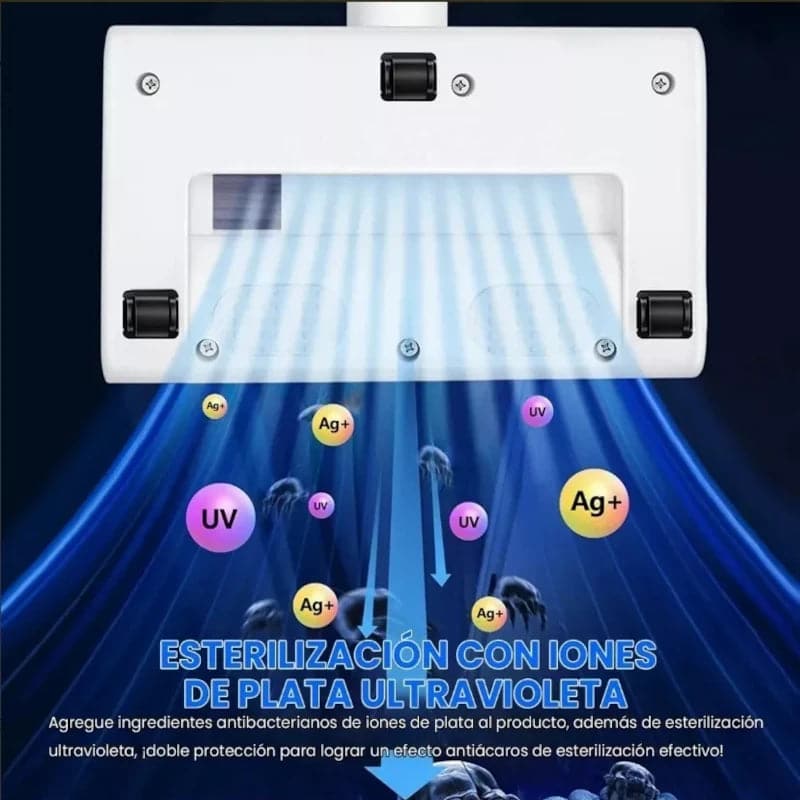 Aspiradora con luz UV eliminadora de ácaros