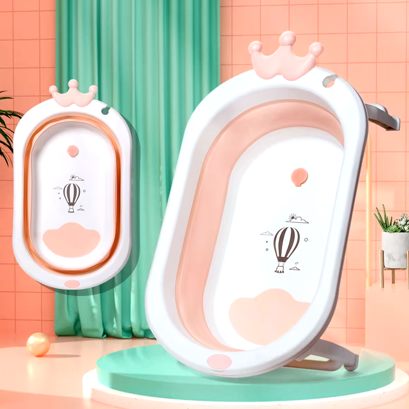 BAÑERA PLEGABLE ESTAMPADA, GOMA DE ALTA RESISTENCIA 8005A MUNBE
