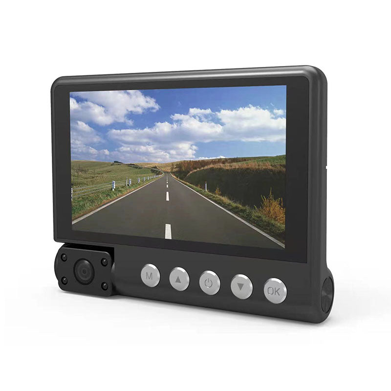 Cámara Para Carro 3 en 1 Frontal/Interior/Reversa 12V C9