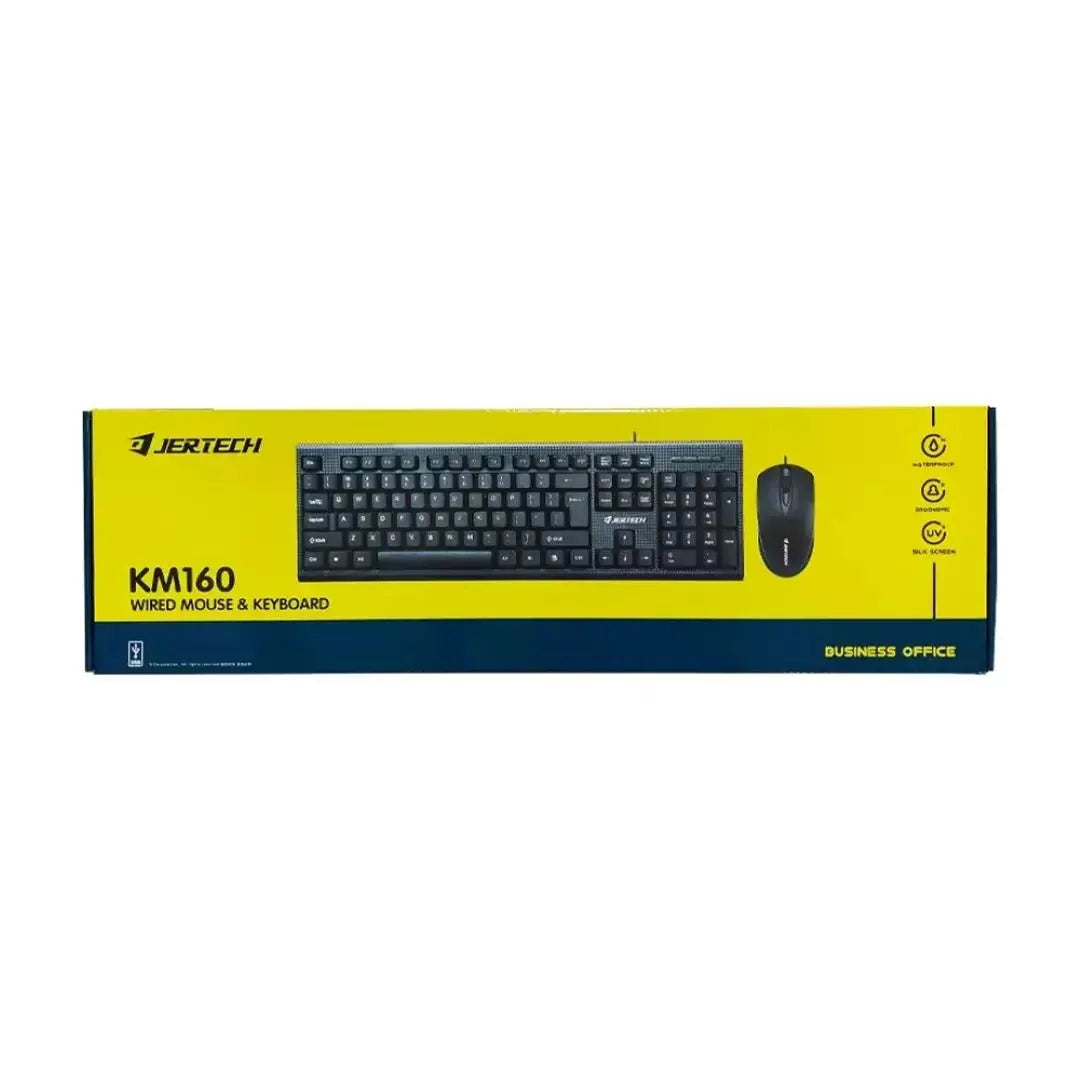 Combo Teclado Y Mouse Para Computador Alambrico KM160
