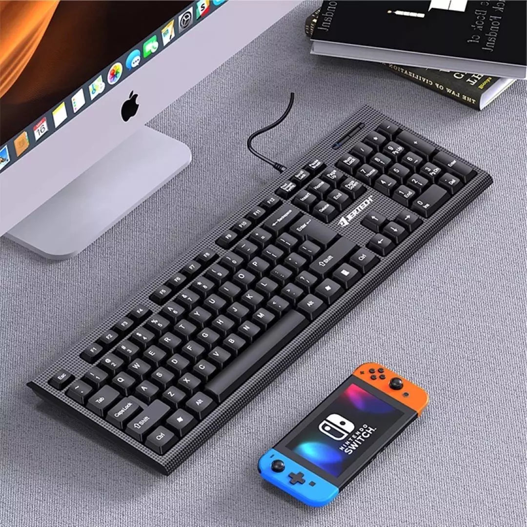 Combo Teclado Y Mouse Para Computador Alambrico KM160