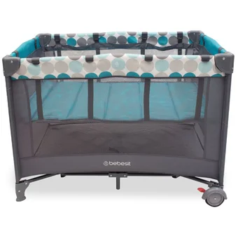 CUNA CORRAL RELAX H0712 AZUL BEBESIT-
