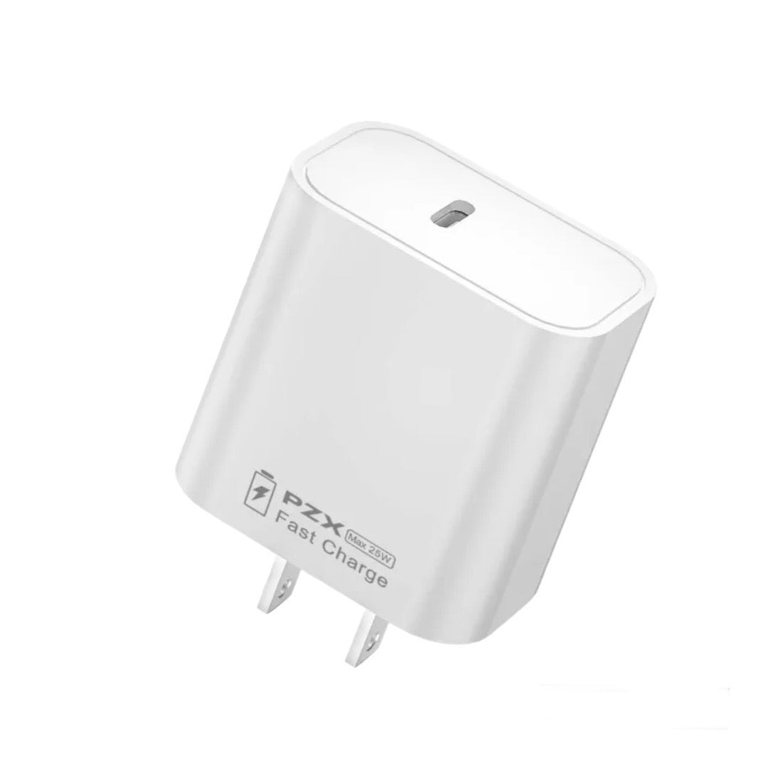 Cargador Para Celular Cable Type C / Type C Con Cabezal + Cable PZX P61