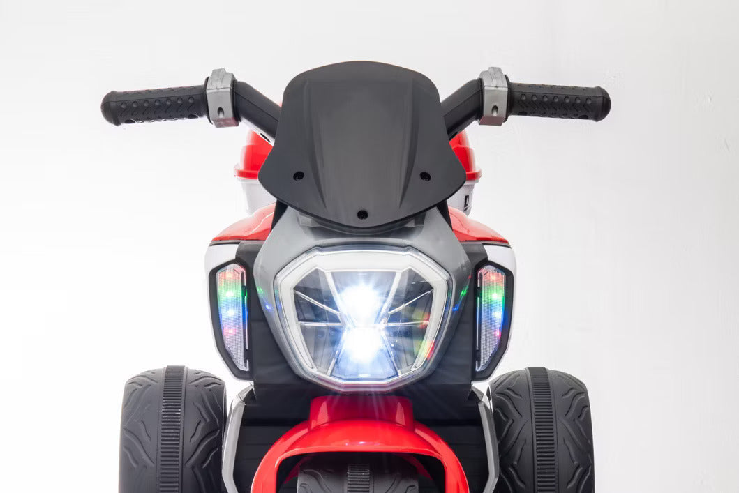 MOTO ELECTRICA INFANTIL !VELOCIDAD Y DIVERSIÓN A TODA MARCHA! J-MB6189 MUNBE ROJO