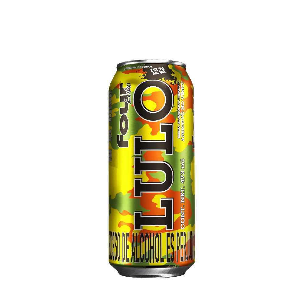 BEEBIDA FOUR LOKO 473ML LULO 12%