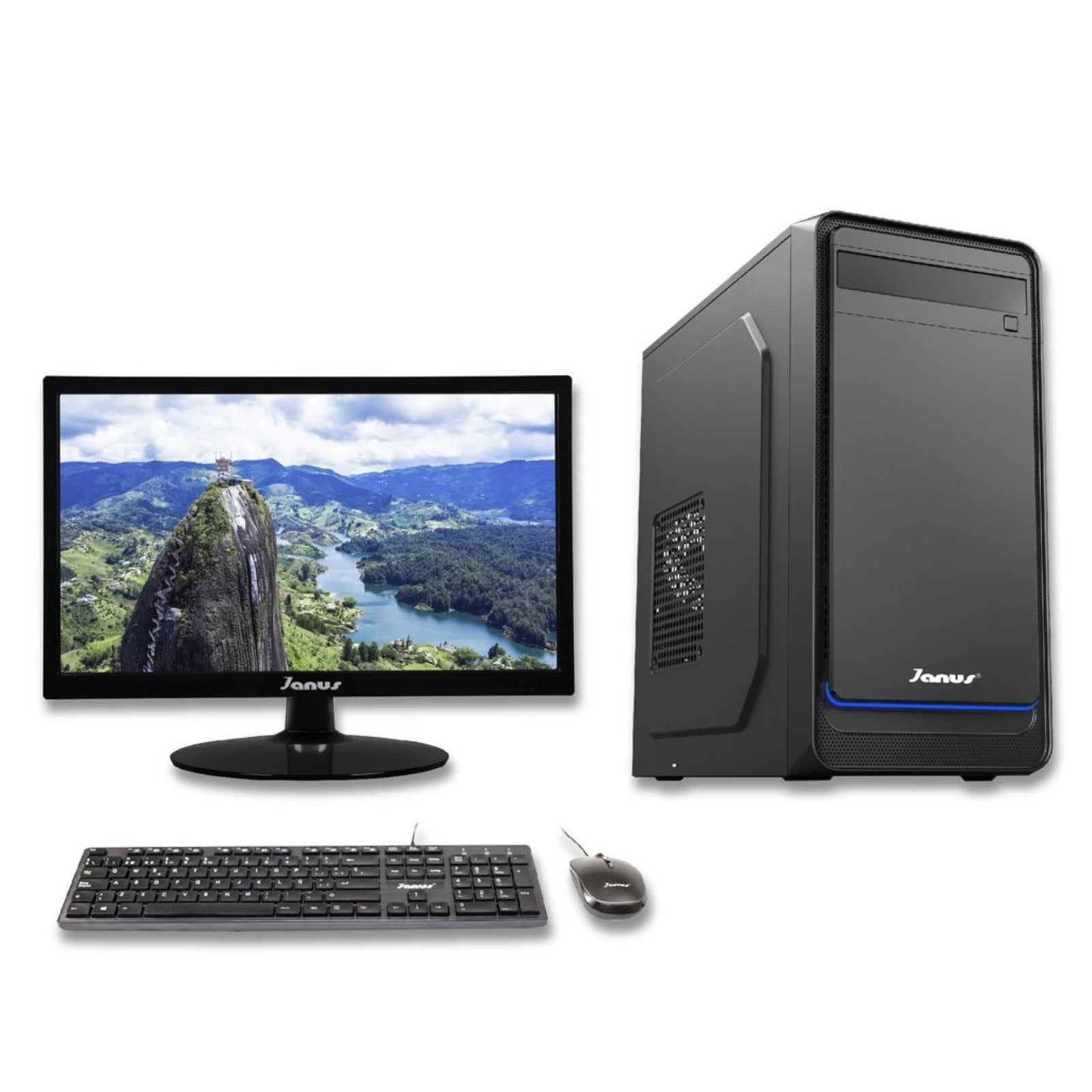 Computador Core i3, Ram 8gb, Solido 512, Monitor 22