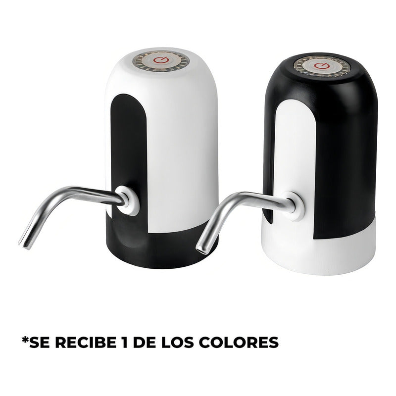 Bomba Electrica Dispensadora De Agua Botellón Chef Master 803200 Color Negro