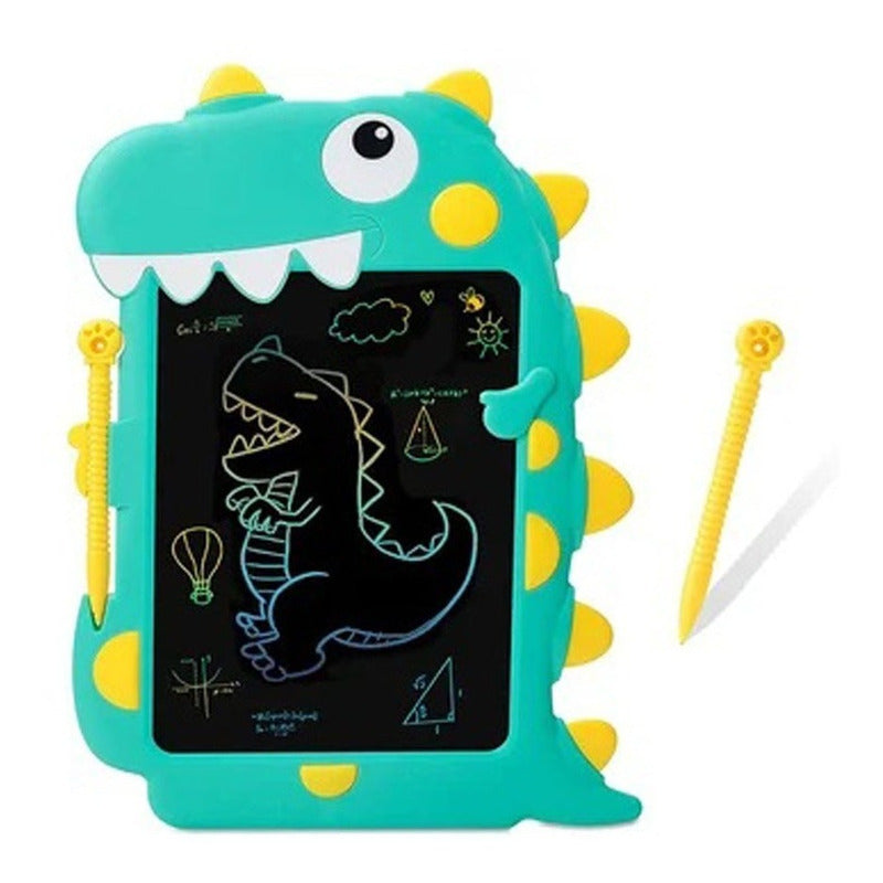 Tableta De Escritura Para Niños Lcd Tipo Dinosaurio 8,5 PuLG