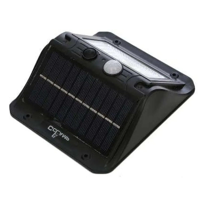 Lampara Reflector Solar Sensor Resistente A Salpicadura 108 Color De La Carcasa Negro