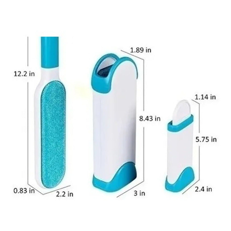 Removedor Quita Pelusa Motas Pelos + Guante Cepillo Mascotas