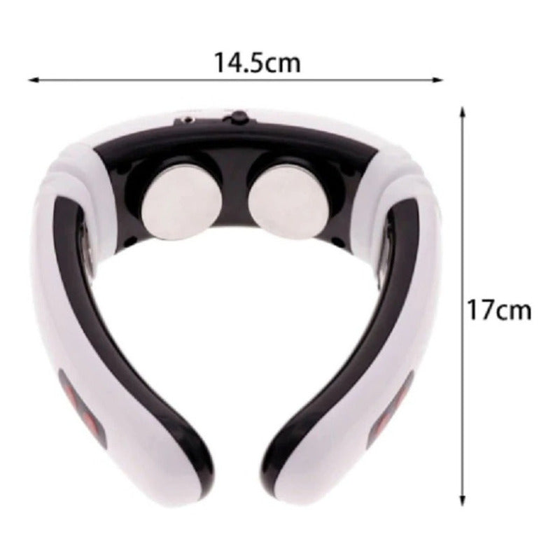 Masajeador Cuello Inalambrico Gimnasia Pasiva + 2 Electrodos
