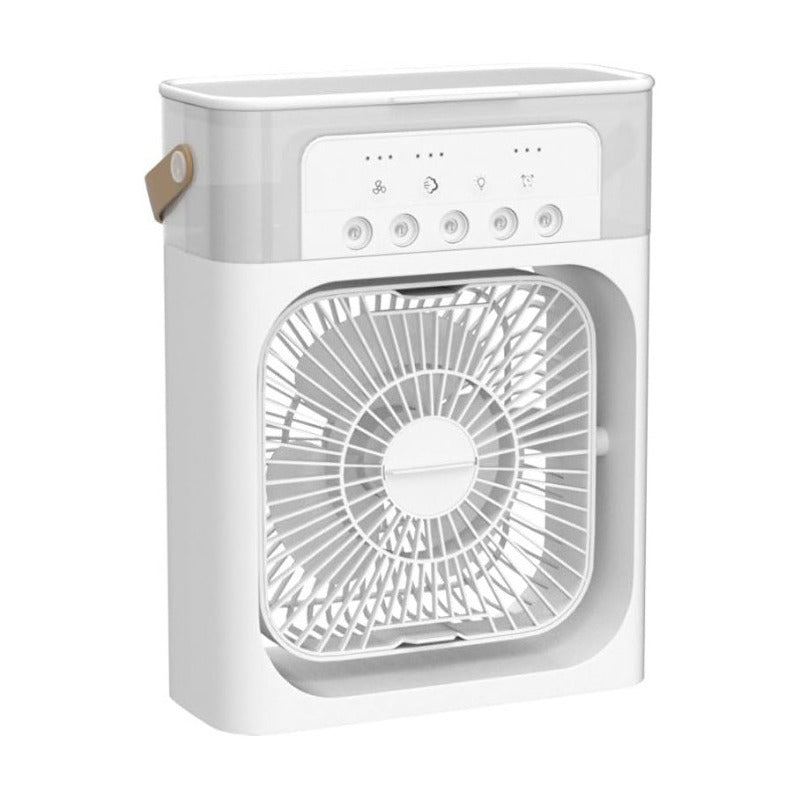 Ventilador De Mesa Genérica Mini Ventilador Portátil Climatizador Umidificador Com Luz Led Usb Estructura Color Colores Surtidos, 25cm De Diámetro 10 110v/220v