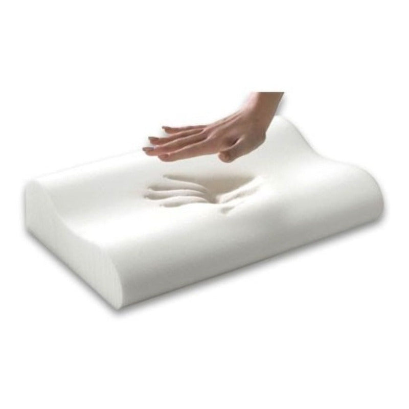 Almohada Memory Pillow Ortopédica Indeformable Con Aloe