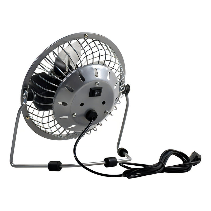 Ventilador De Mesa Alfacell Mini Ls-904 Con 4 Palas, 15cm De Diámetro 110v