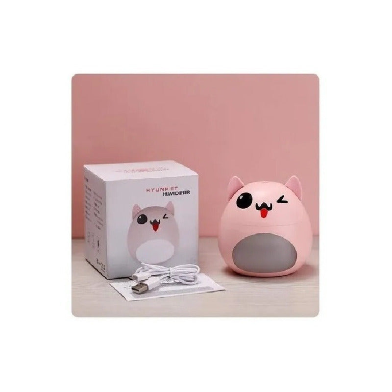 Humificador Difusor De Aroma Aroma Terapia Gato Y Panda