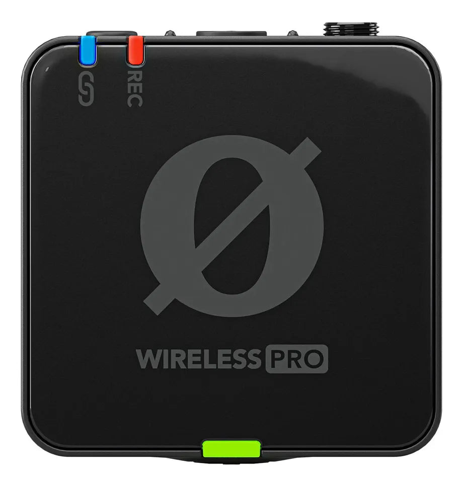 Micrófono Rode Wireless Pro Lapela para cámara de PC móvil Color Negro
