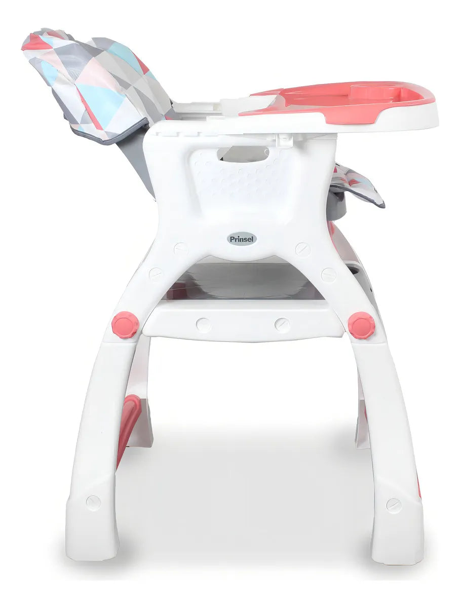 Silla Comedor Y Escritorio Bebesit Niños Kinder Color Rosa