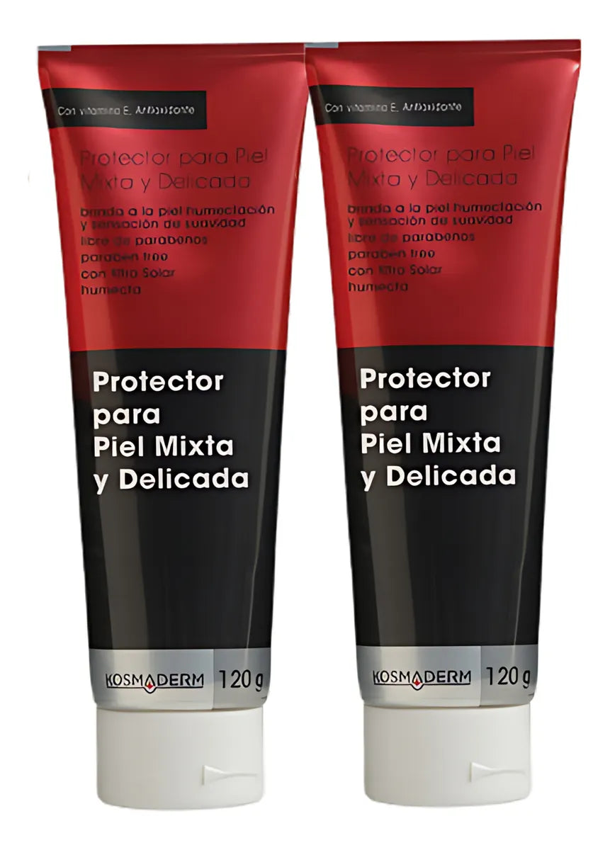 Protector Para Piel Delicada Y Mixta Promo X2