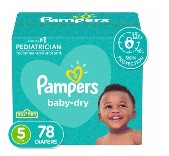 Pampers Etapa 5 Pañales X 78 Unidades Extra Grande (xg) Sin Género