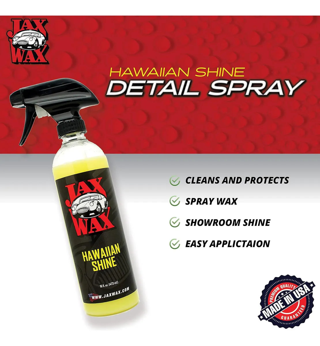 Cera Carnauba Jax Wax Ultra Protectora Y Brillante