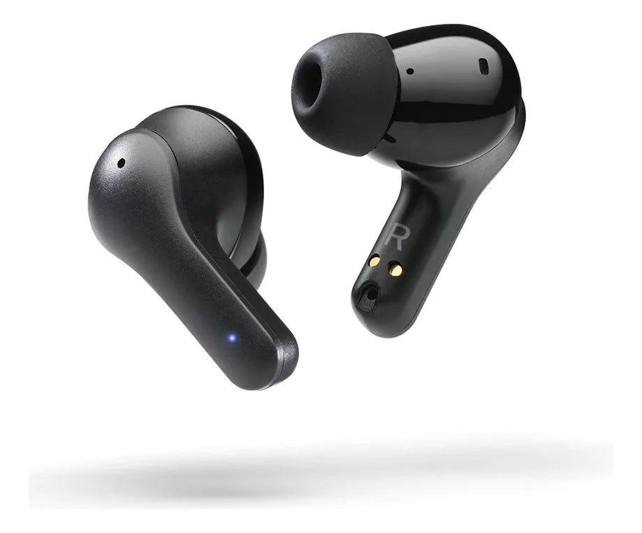 Auricular Motorola Bluetooth In-ear Buds 135 Micrófono Color Negro Luz Negro