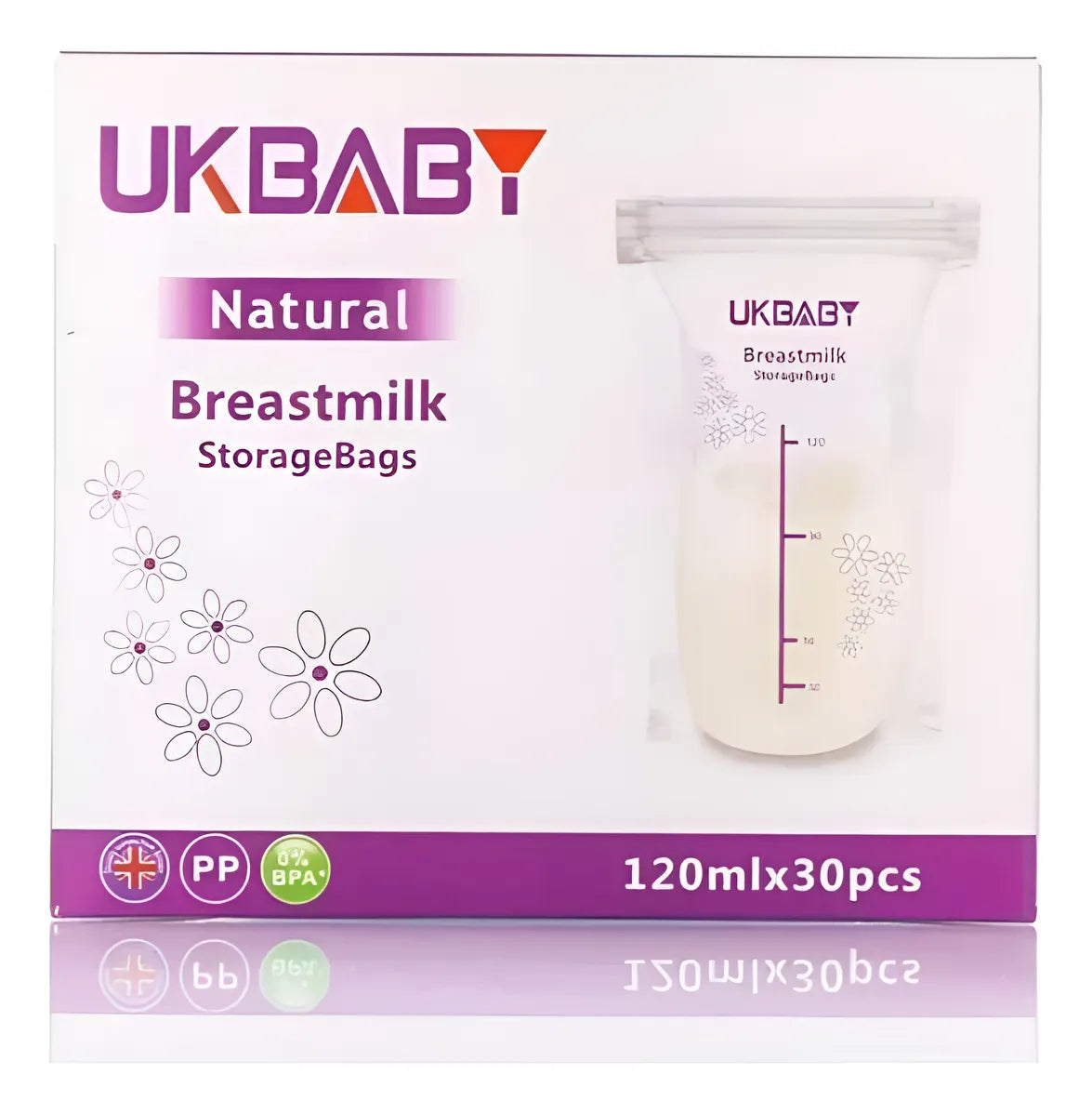 Bolsas Recolectoras Leche Materna Uk Baby 120ml X 30 Pcs
