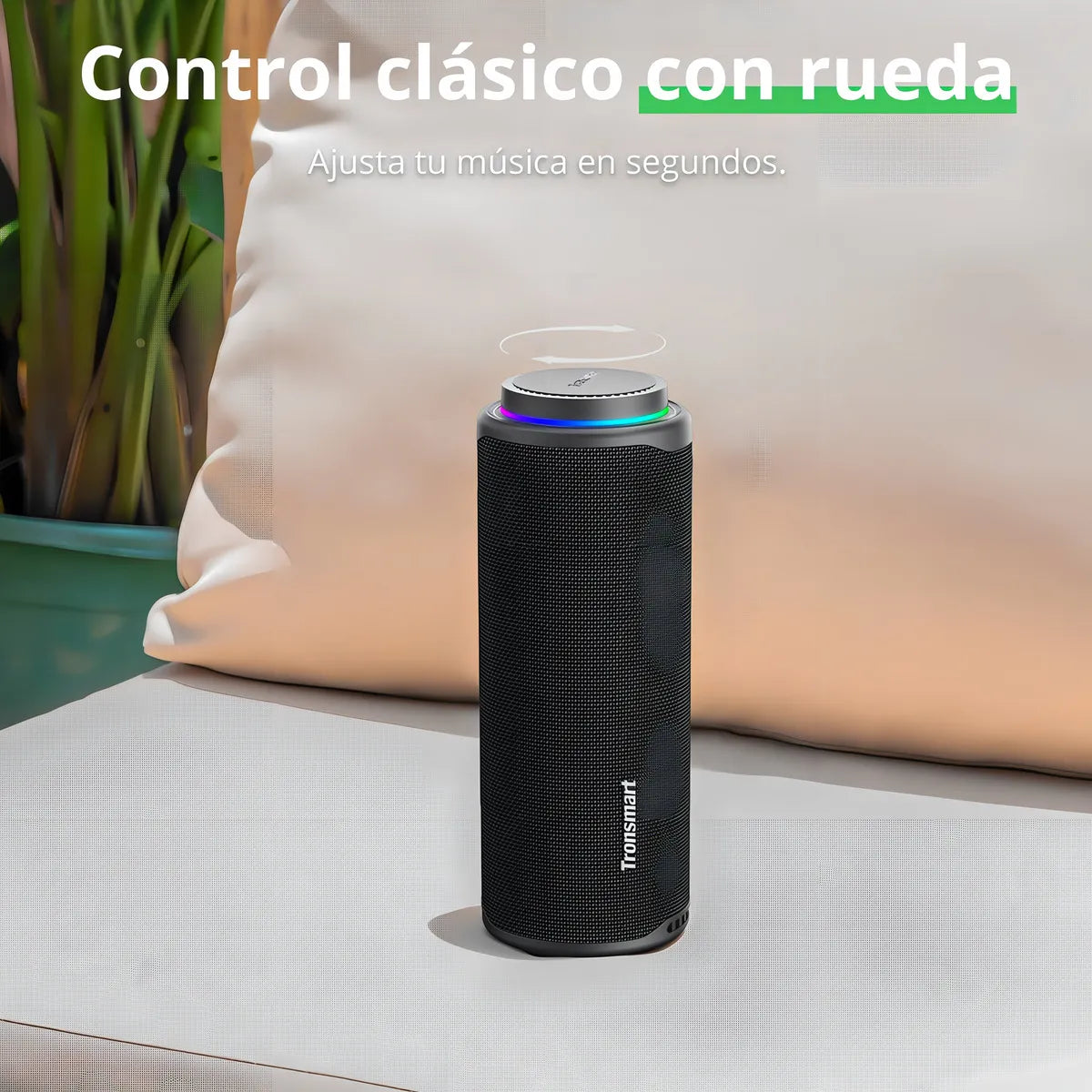 Tronsmart T8 Bocina Bluetooth Portátil 40w Sonido De 360