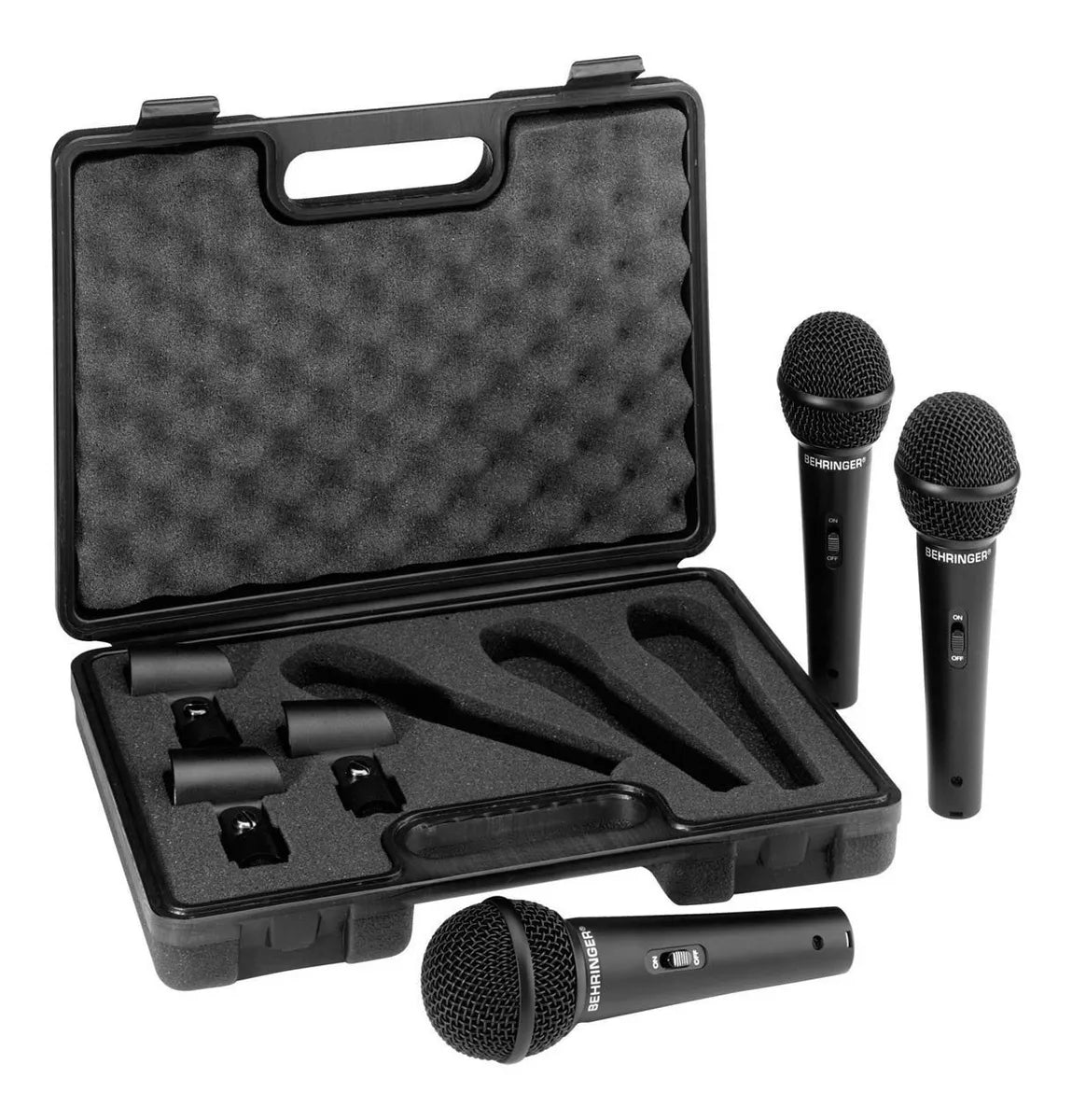 Micrófonos Behringer Ultravoice XM1800S Dinámico Supercardioide color negroS