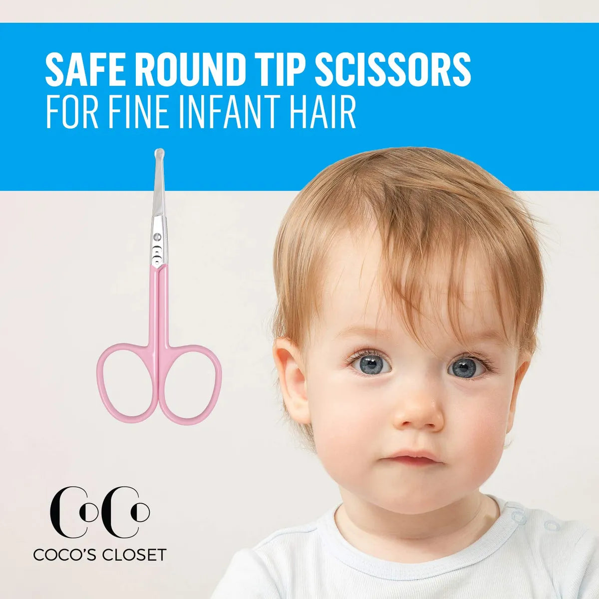 Tijeras Para Bebe Con Puntas Redondeadas Cortaunas De Segu