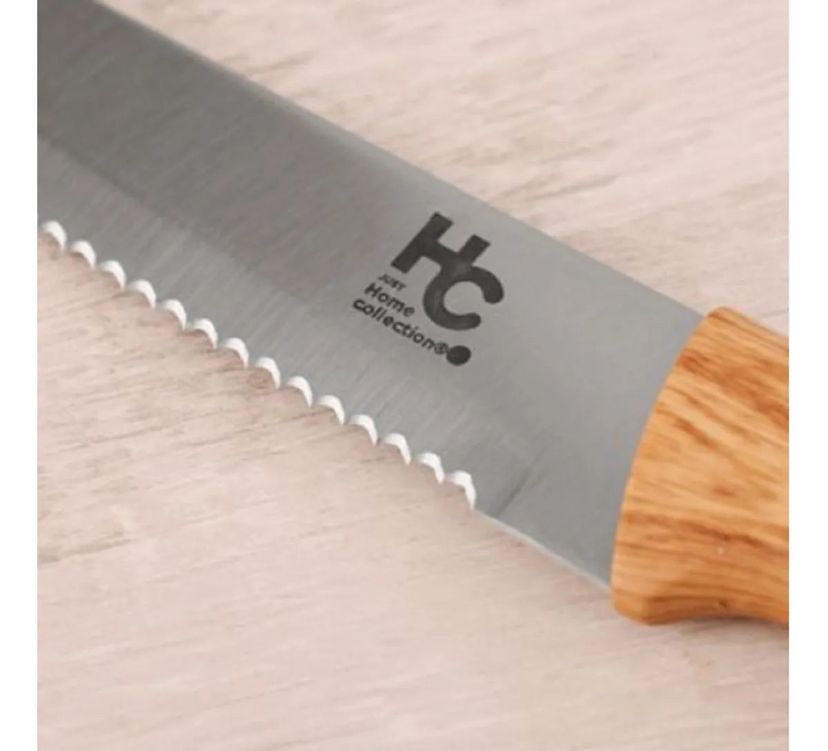 Set Cubiertos Cuchillo Y Tenedor 12 Piezas, Especial Asados Color Color Madera