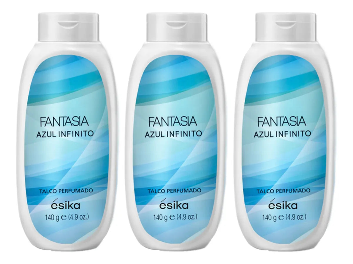 3 Talco Perfumado Fantasia