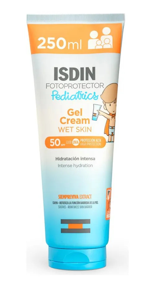 Fotoprotector Isdin Pediatrics Spf 50+ Gel Crema Protector Solar Para Niños