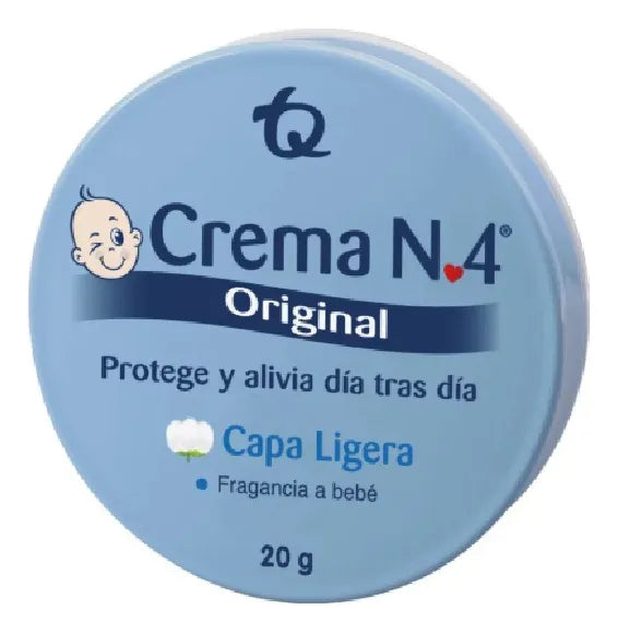 2 Crema No. 4 Antipañalitis X 20 Gramos