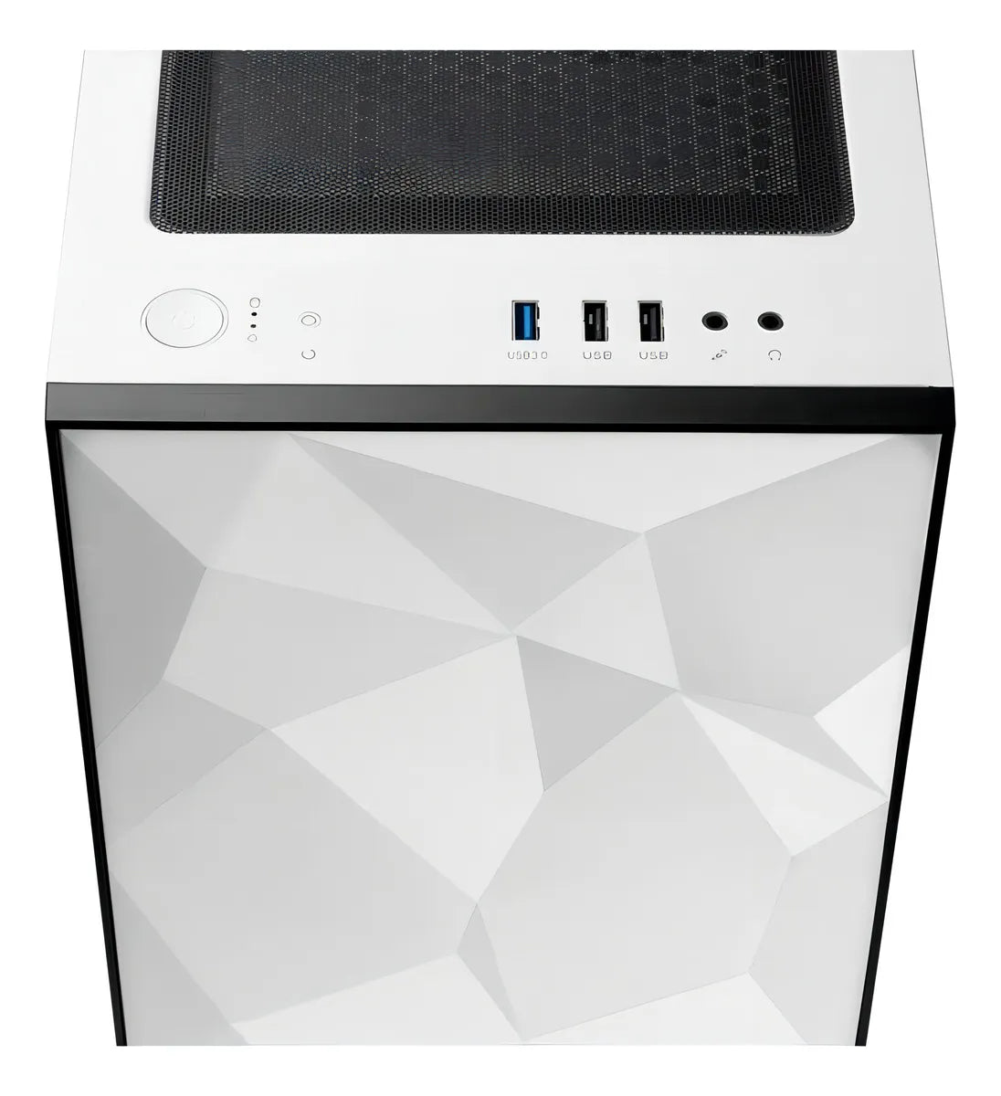 Armario Aigo Darkflash Dlm 21 con cristal lateral blanco para jugadores