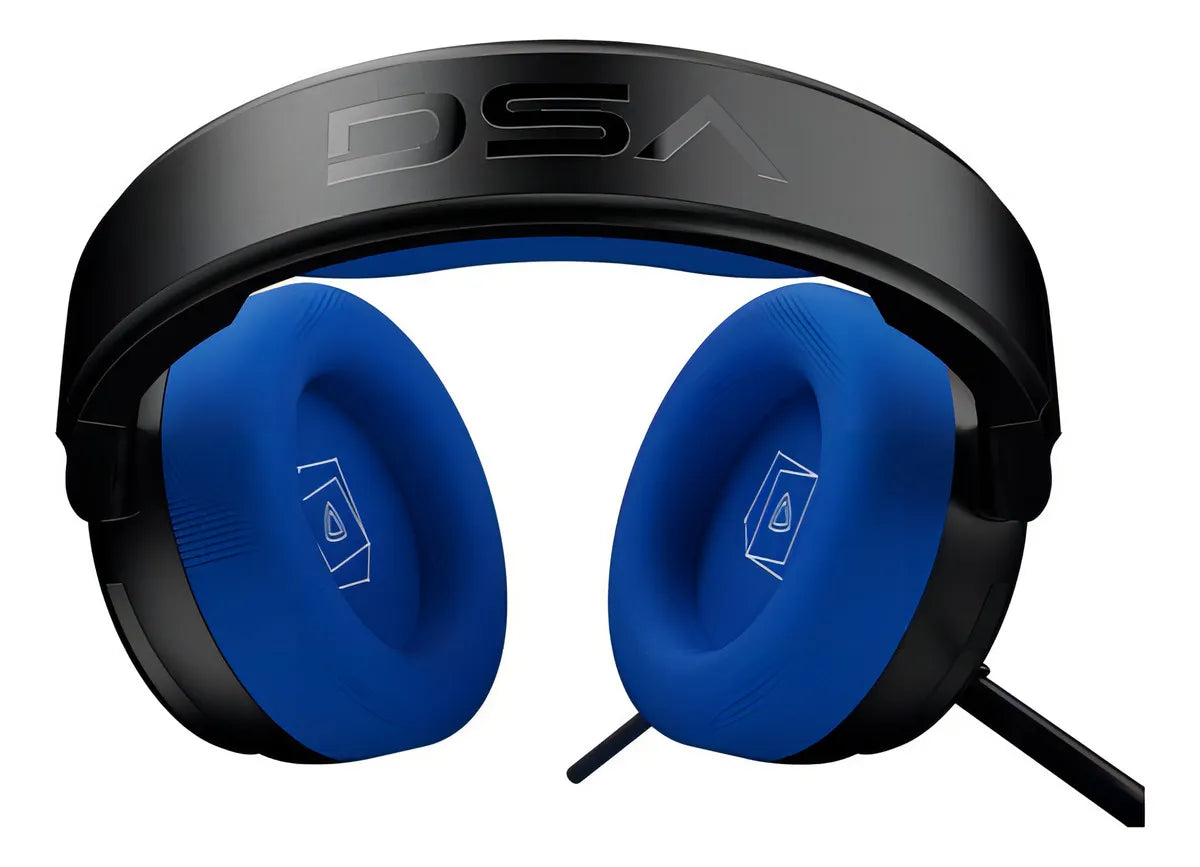 Audífonos Gamer Vsg Pentagon Stereo Usb 2.0 Color Azul
