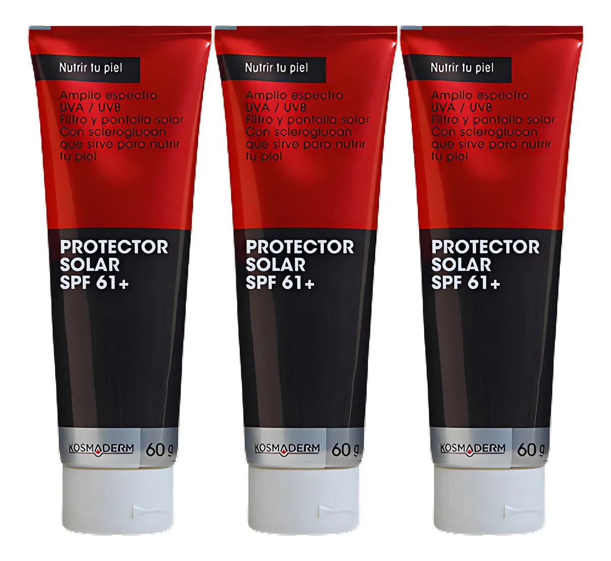 Protector Solar Spf 61+ 60g X3 - G