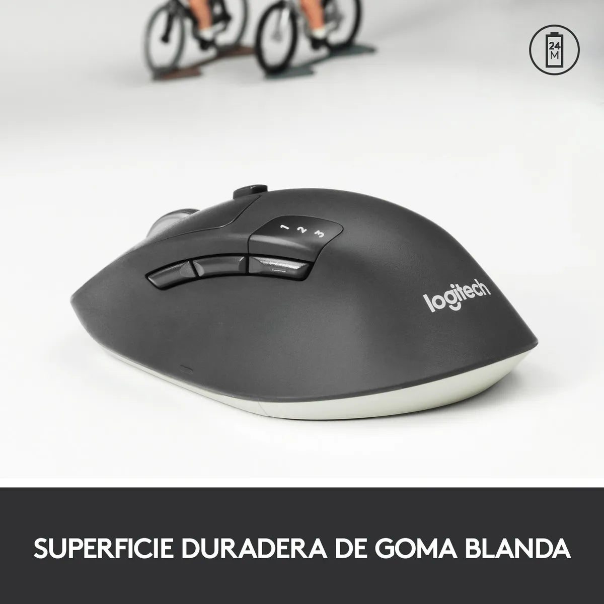 Logitech Combo Multi-dispositivo: Teclado K380s + Mouse M720 Mouse Negro Teclado Negro