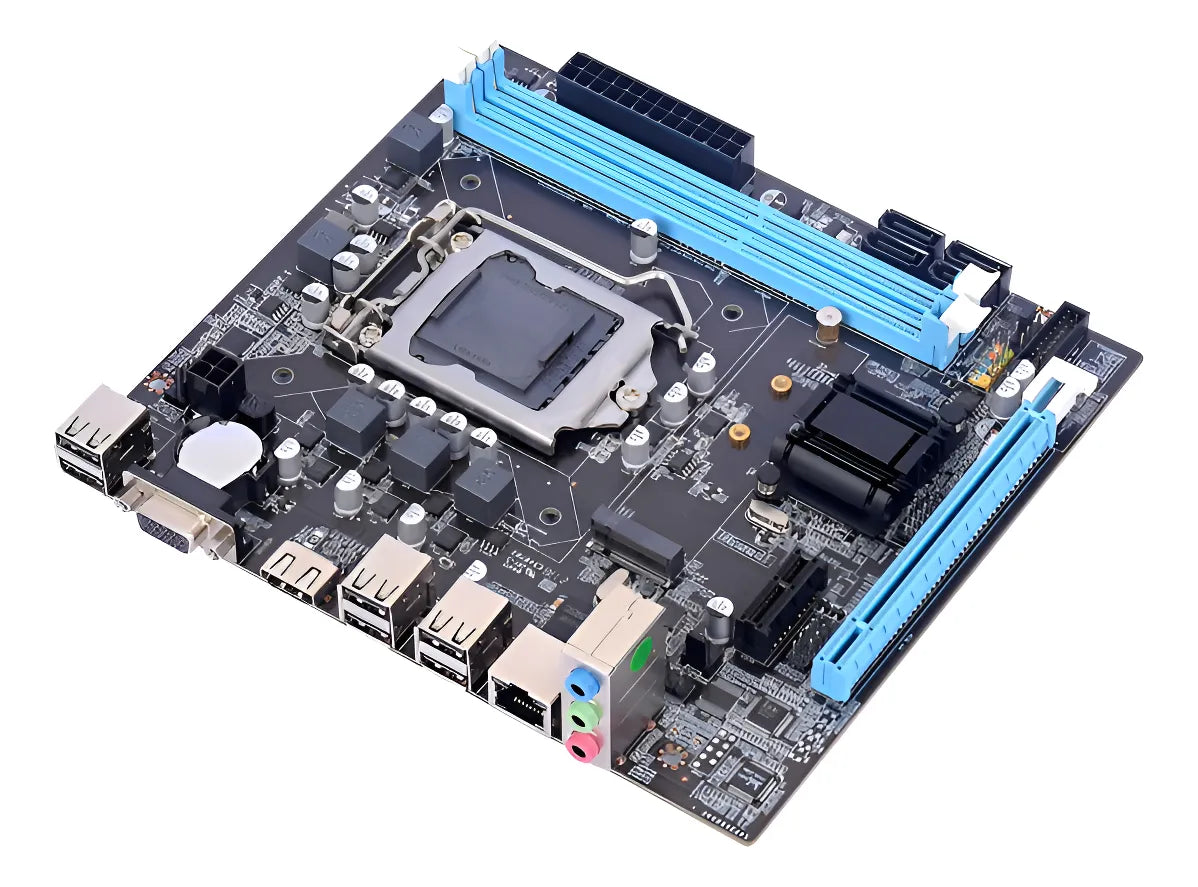 Board H61 Socket 1155 6 Usb Hdmi Puerto Nvm Nueva Negro