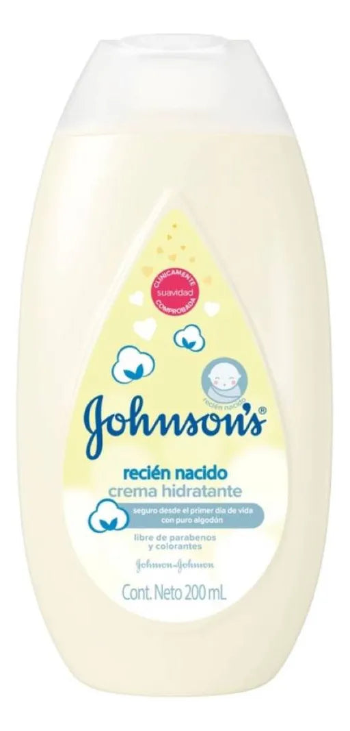 Crema Johnson Recien Nacido 200 Ml