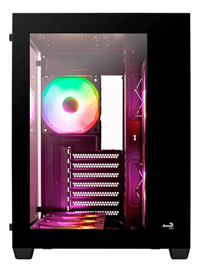 Gabiente Gamer Aerocool Dryft V2 6 Ventiladores Argb Negro