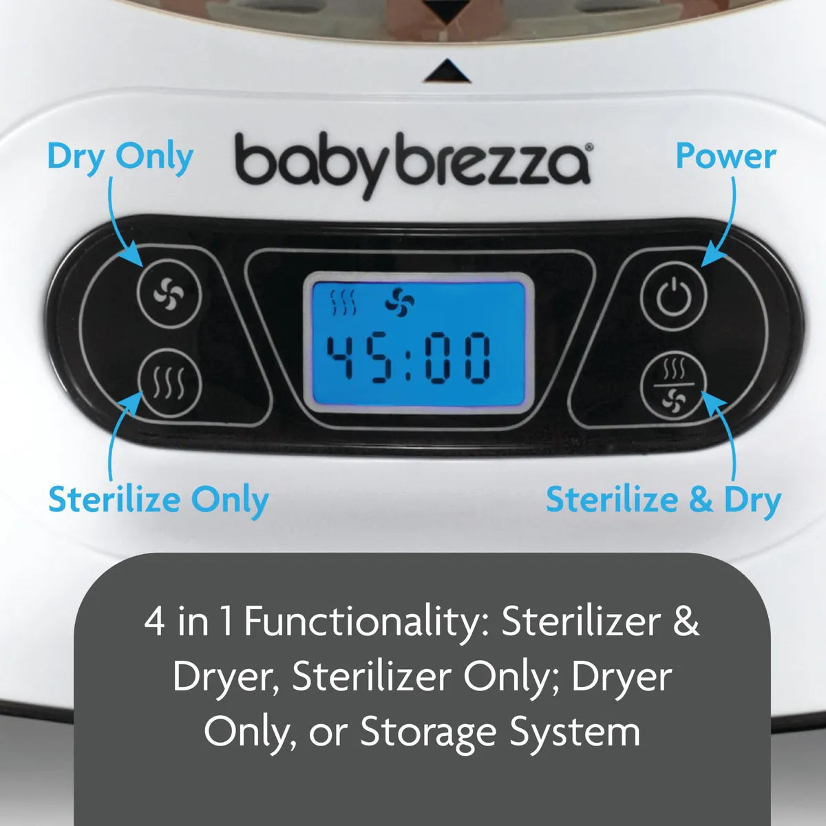Baby Brezza Esterilizador Y Secadora De Biberones, Esteriliz