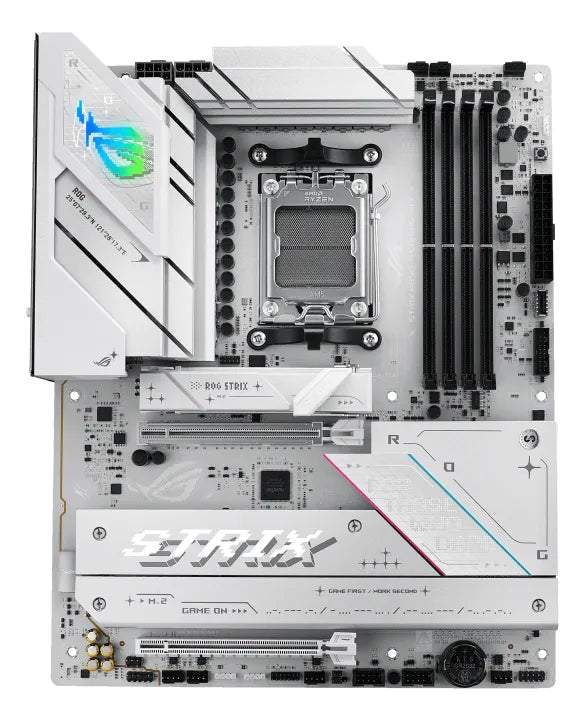 Tarjeta Madre Asus Rog Strix B850-a Gaming Wifi Am5 Pcie 5.0 Color Blanco