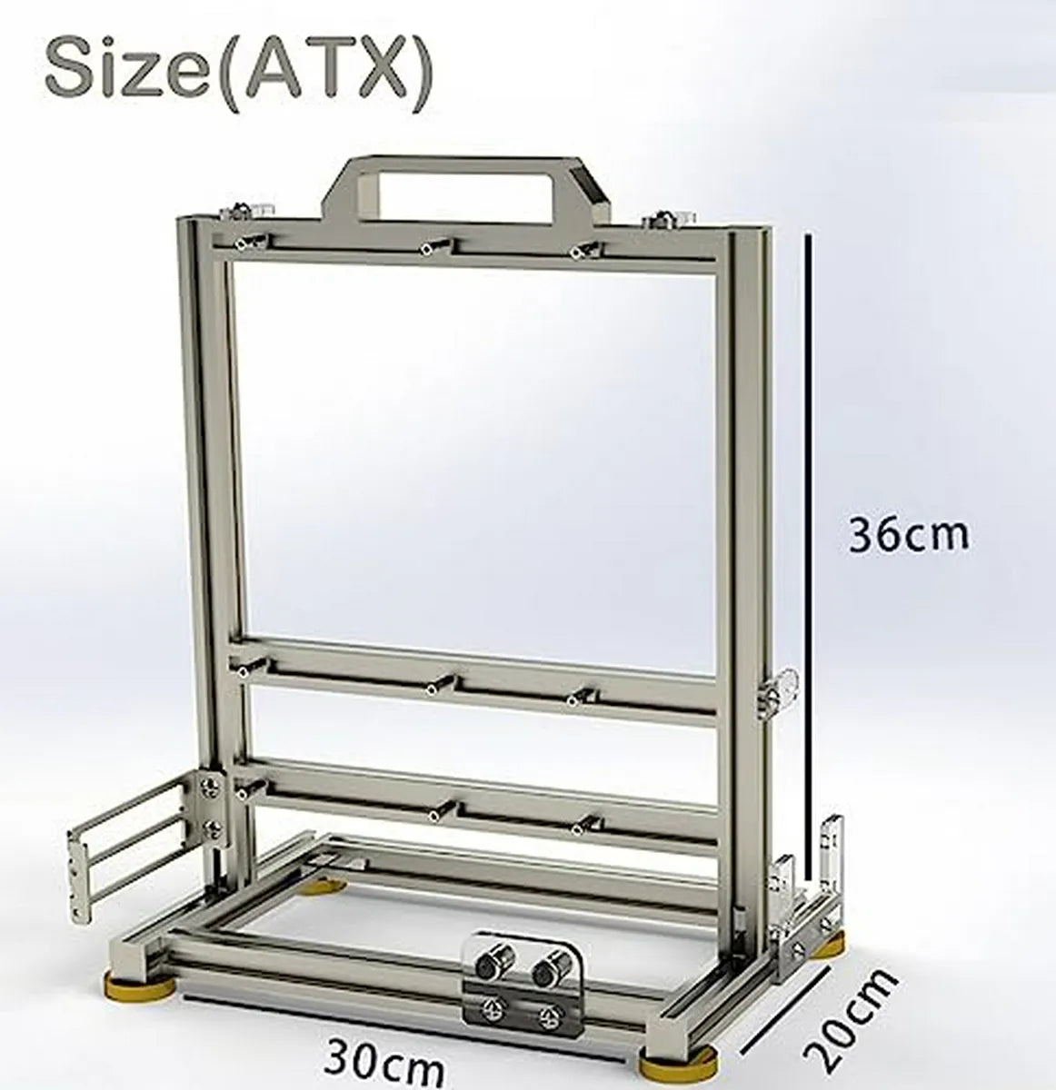 Chasis De Pc Open Air Para Pruebas Atx-itx-umatx Con Soporte