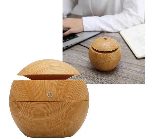Humidificador Mini Umidificador Umidificador De Ar Mini Umid - Marrón Claro
